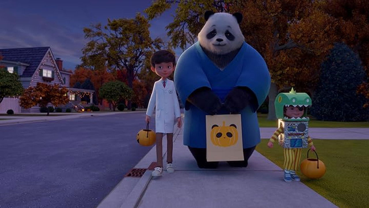 Sereno: O Panda Zen backdrop