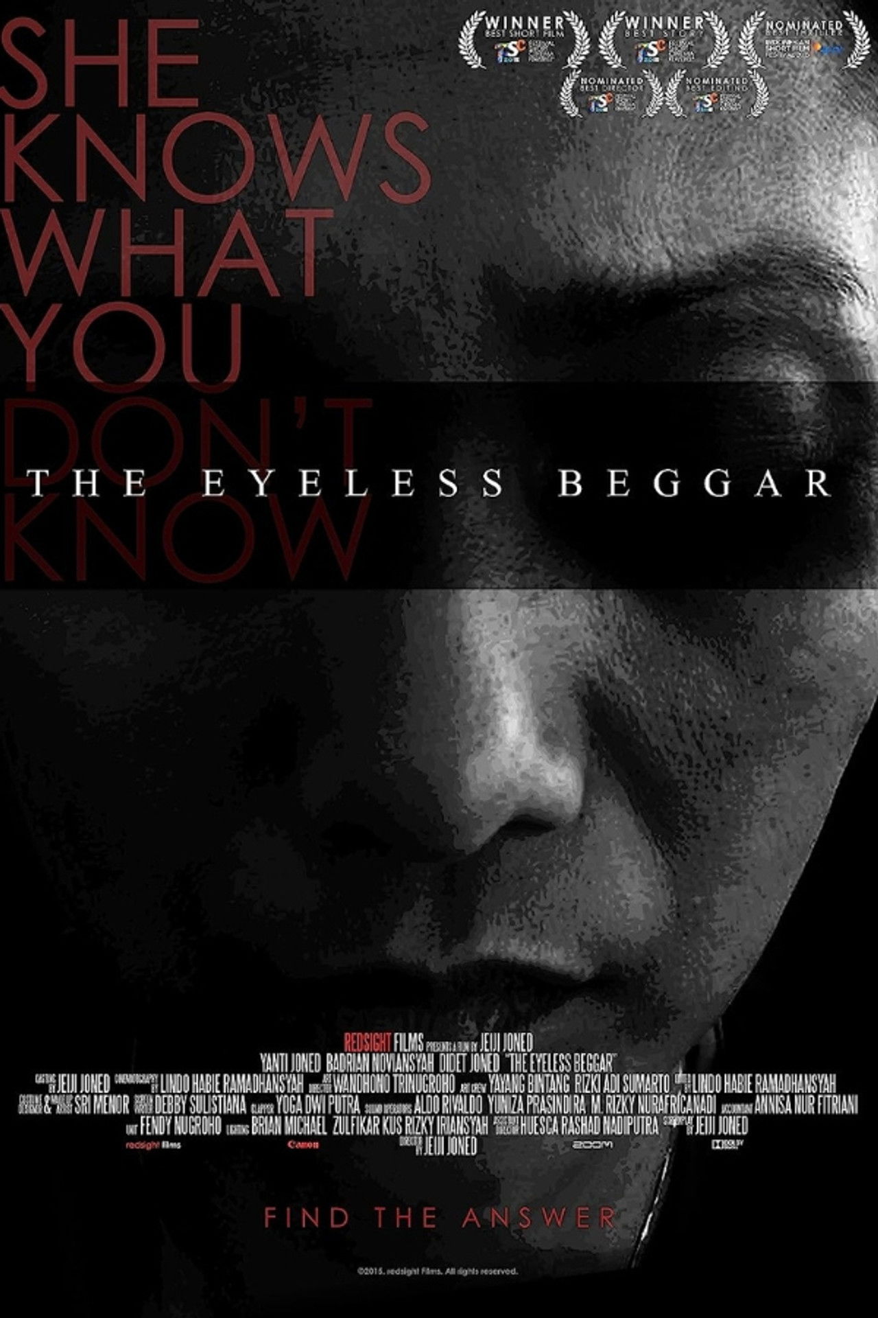 The Eyeless Beggar poster