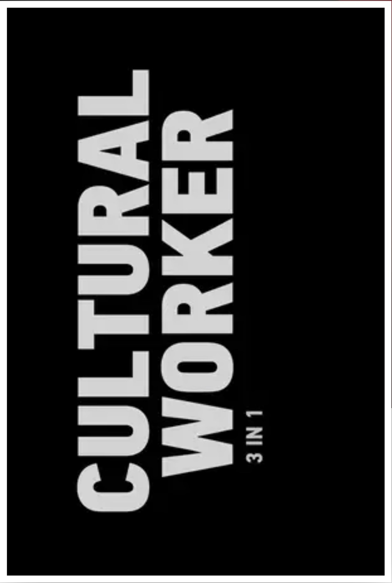 Cultural Worker: 3 in 1 filmaffisch