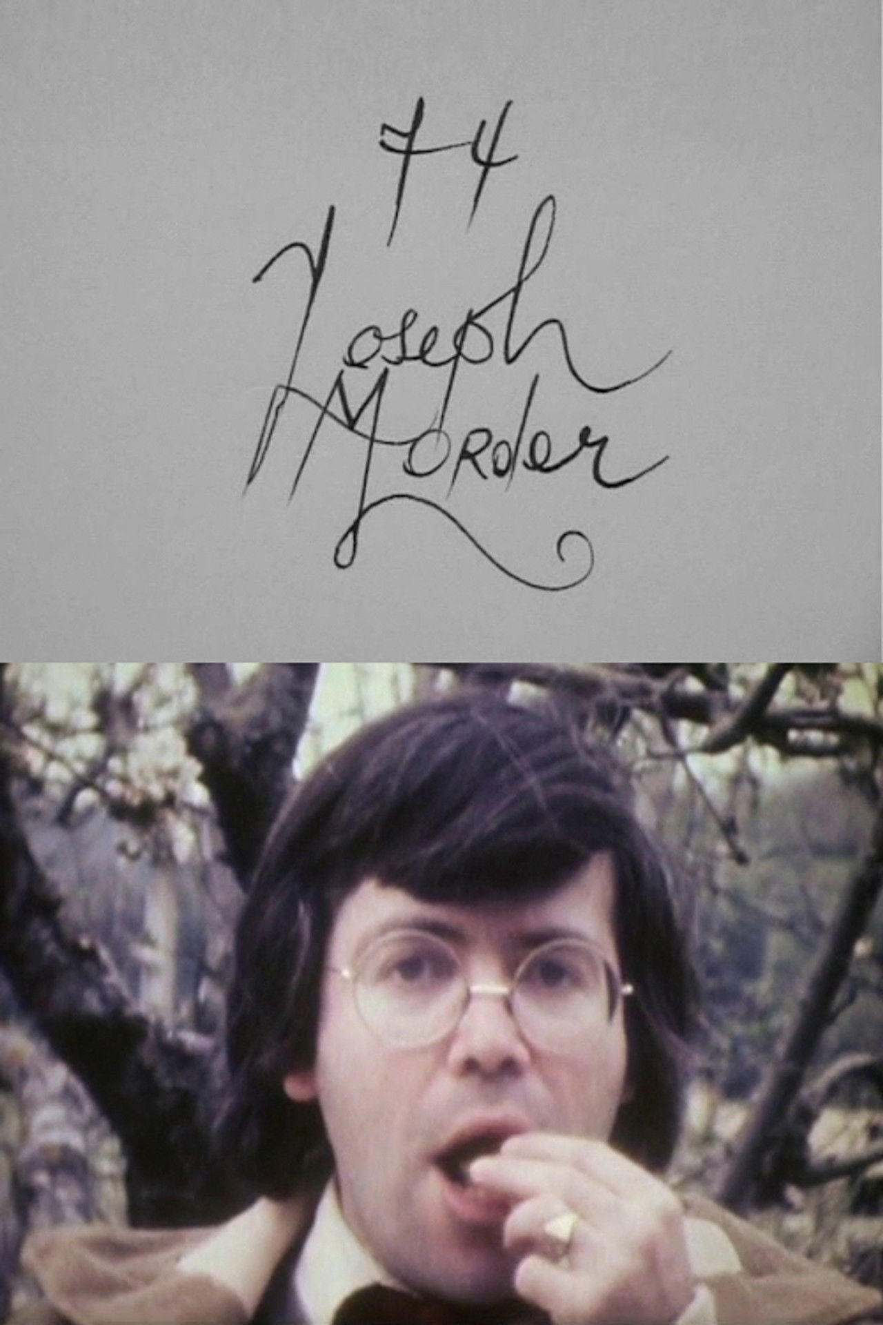 Cinématon n°74 : Joseph Morder Backdrop