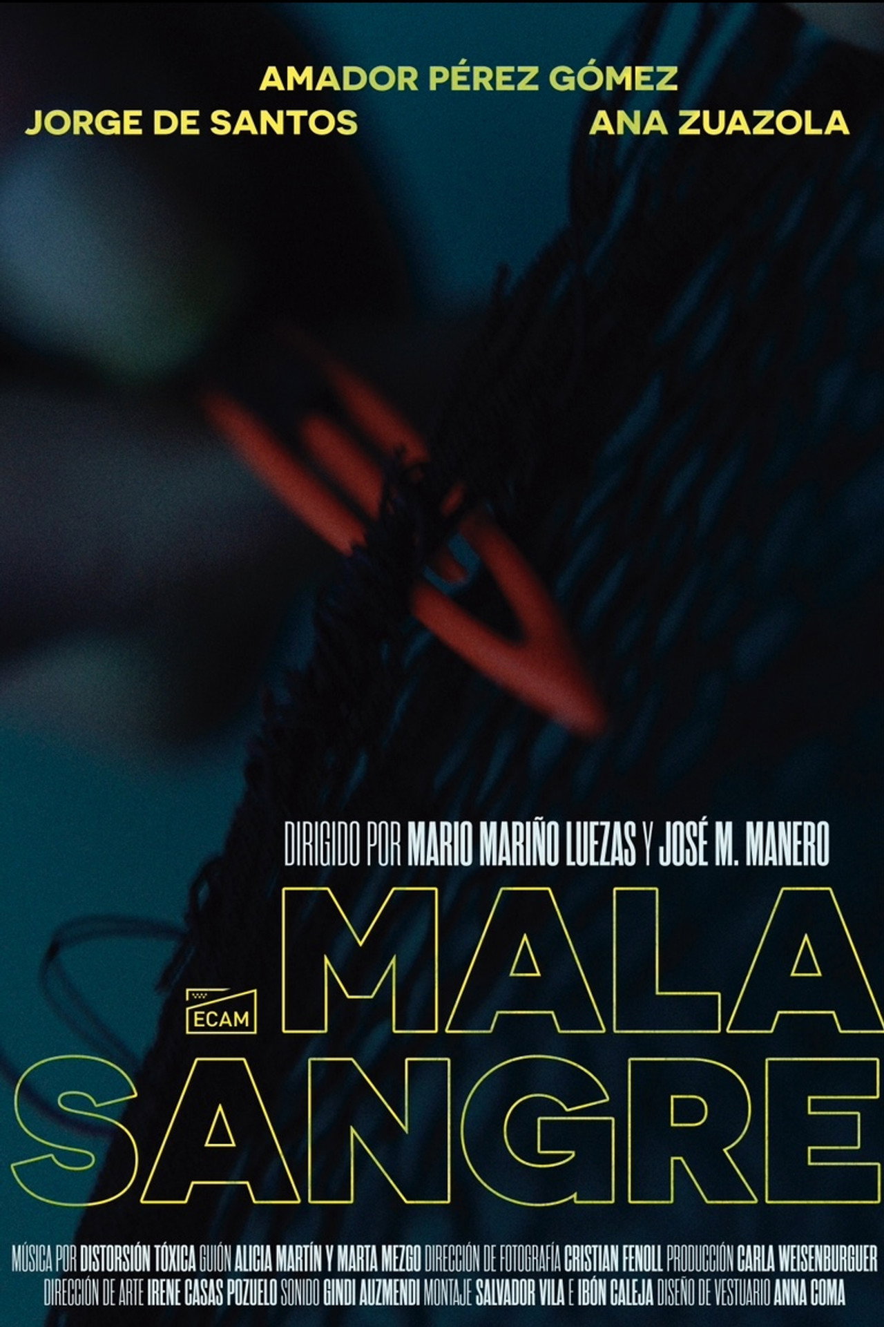 Mala sangre filmaffisch
