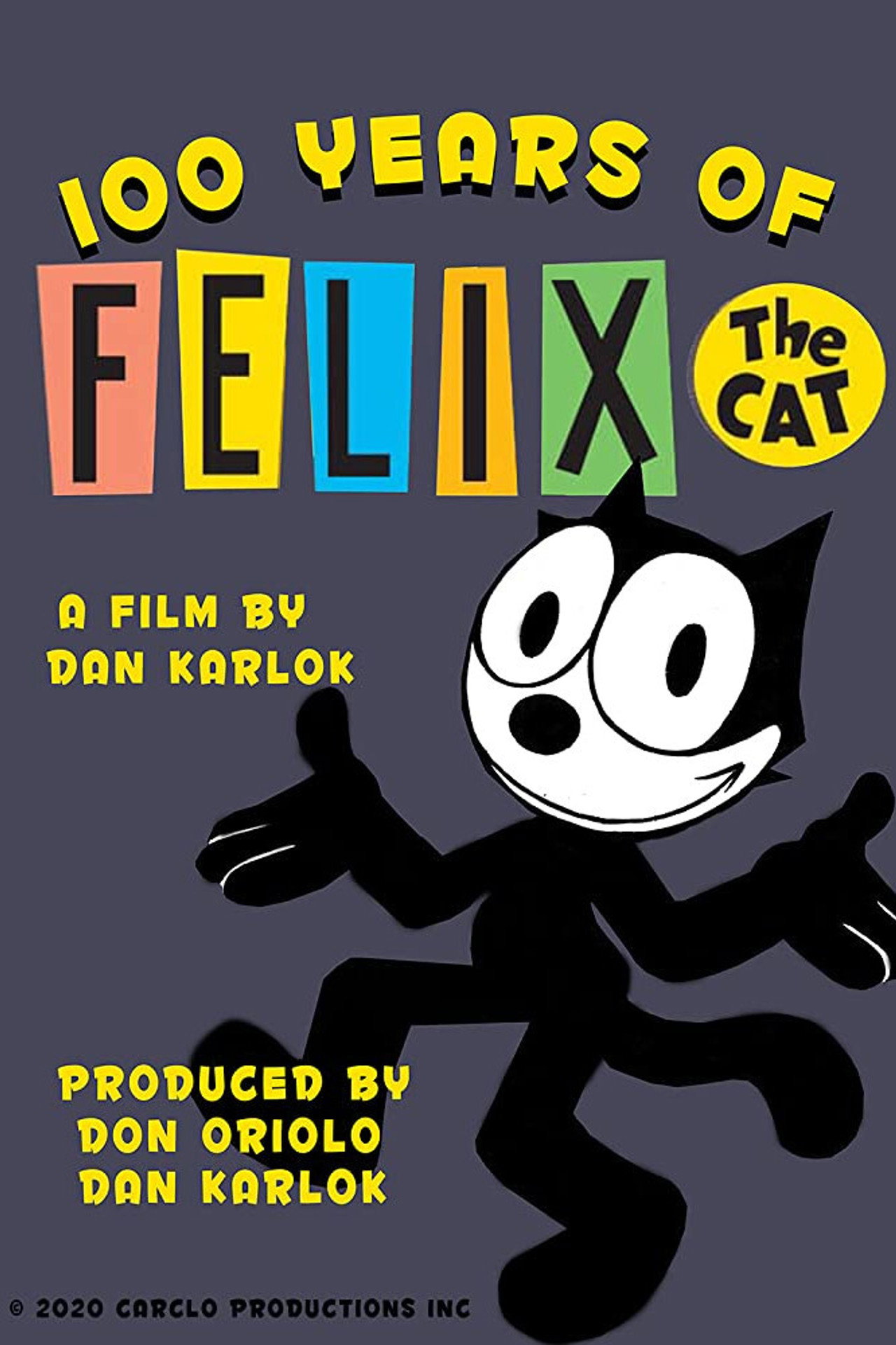 100 Years of Felix the Cat Backdrop