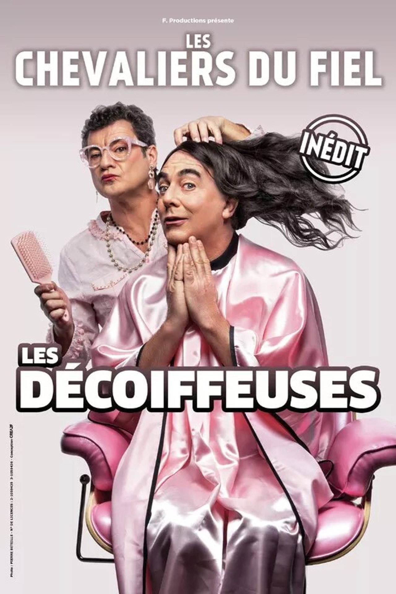 Les Chevaliers du Fiel : Les décoiffeuses filmaffisch
