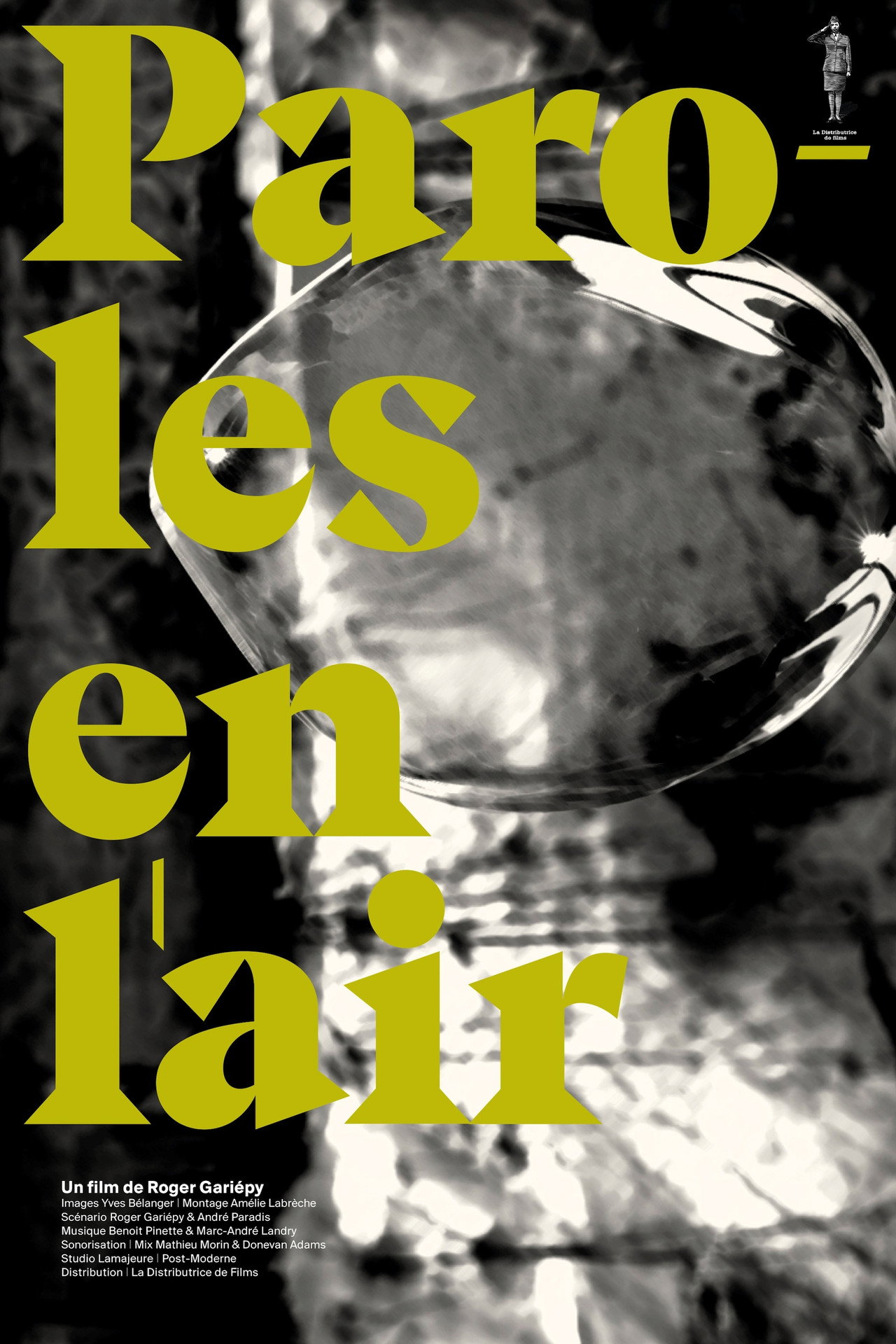 Paroles en l'air filmaffisch