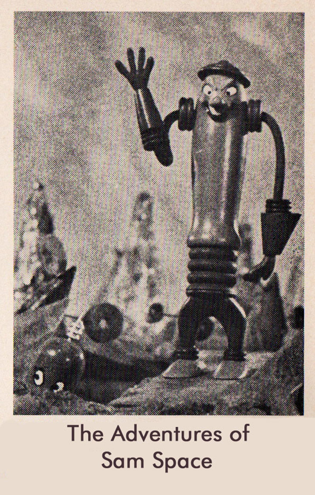 The Adventures of Sam Space Backdrop