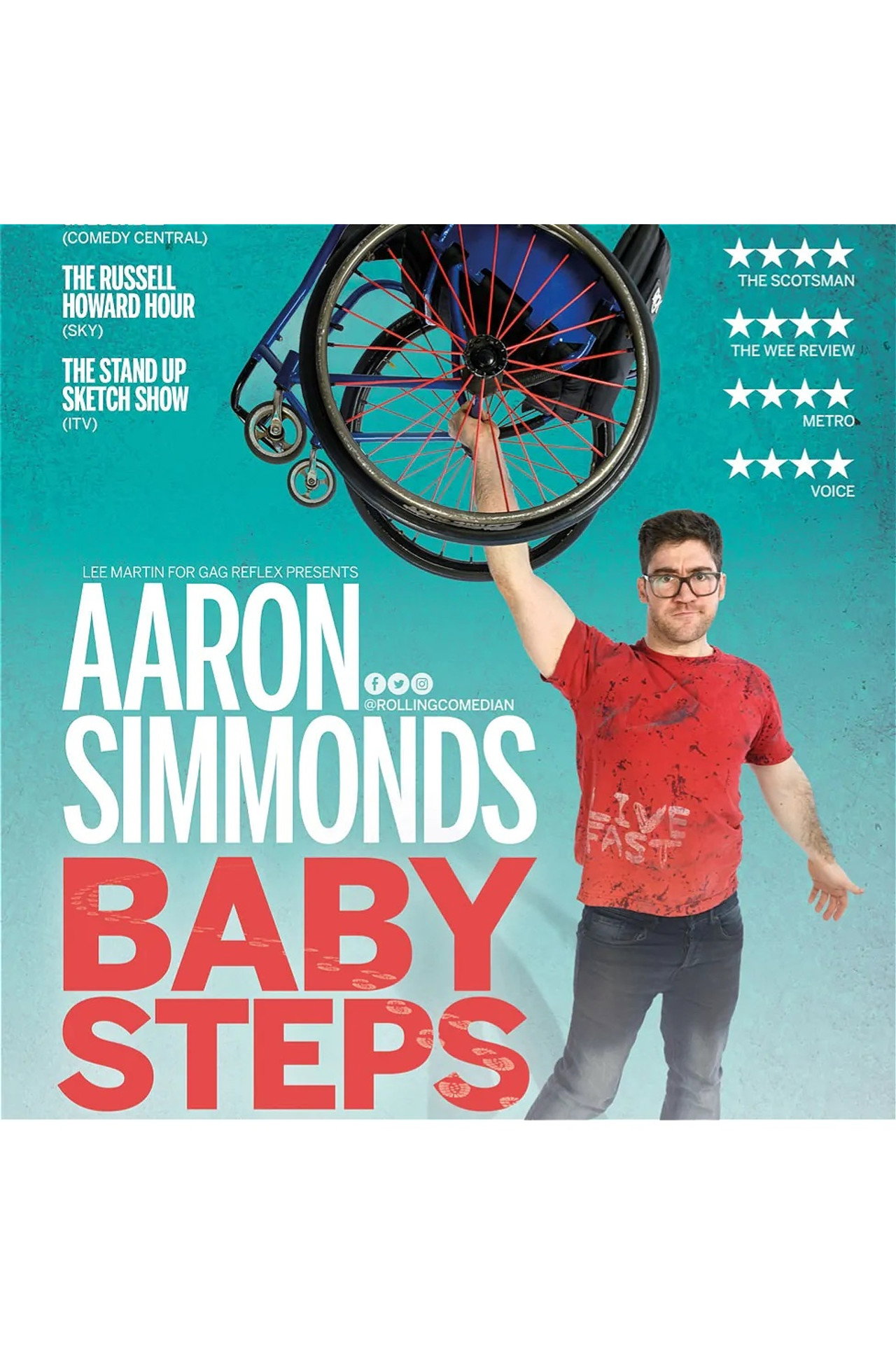 Aaron Simmonds: Baby Steps filmaffisch