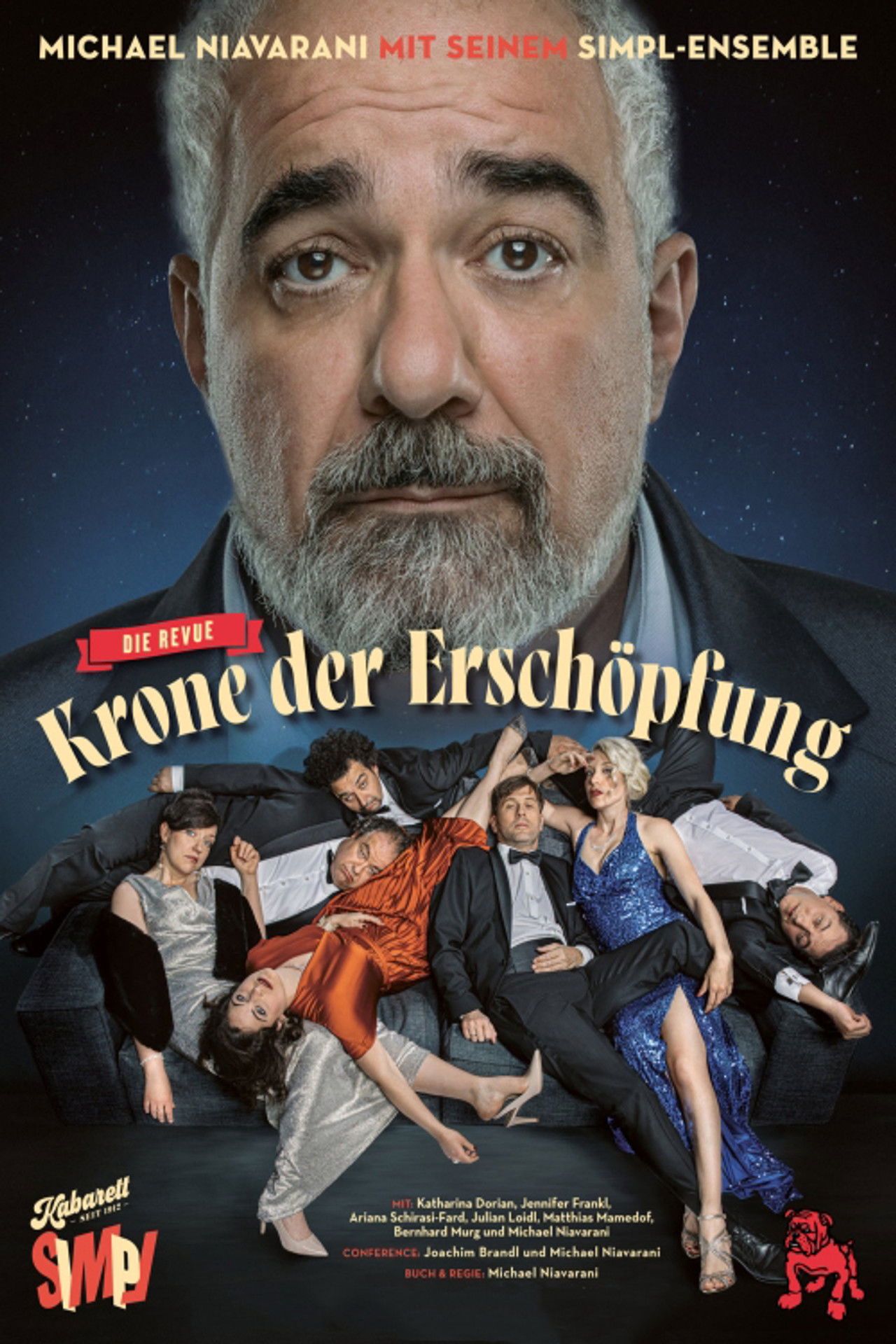 Simpl Revue – Krone der Erschöpfung Backdrop