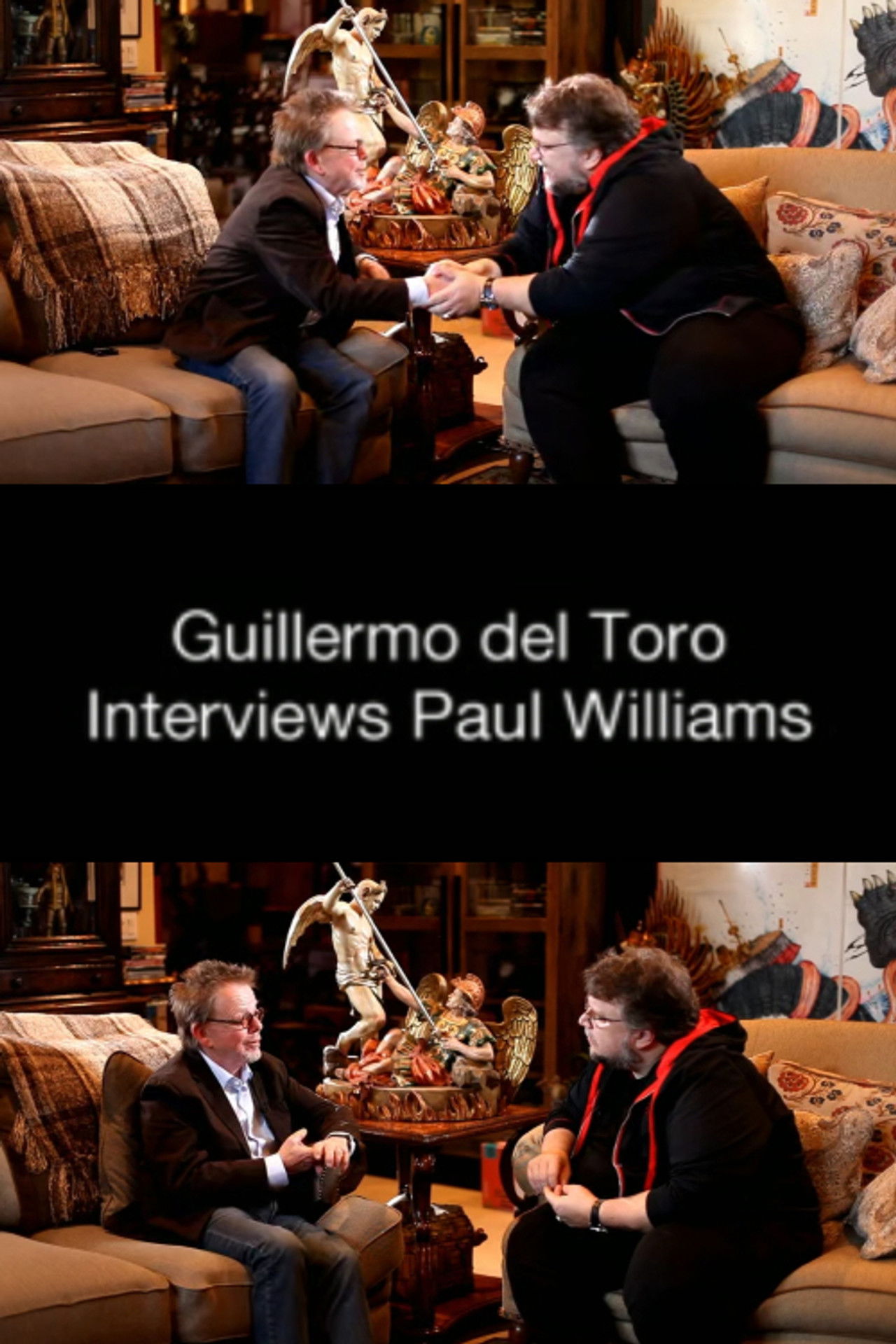Guillermo del Toro Interviews Paul Williams Backdrop