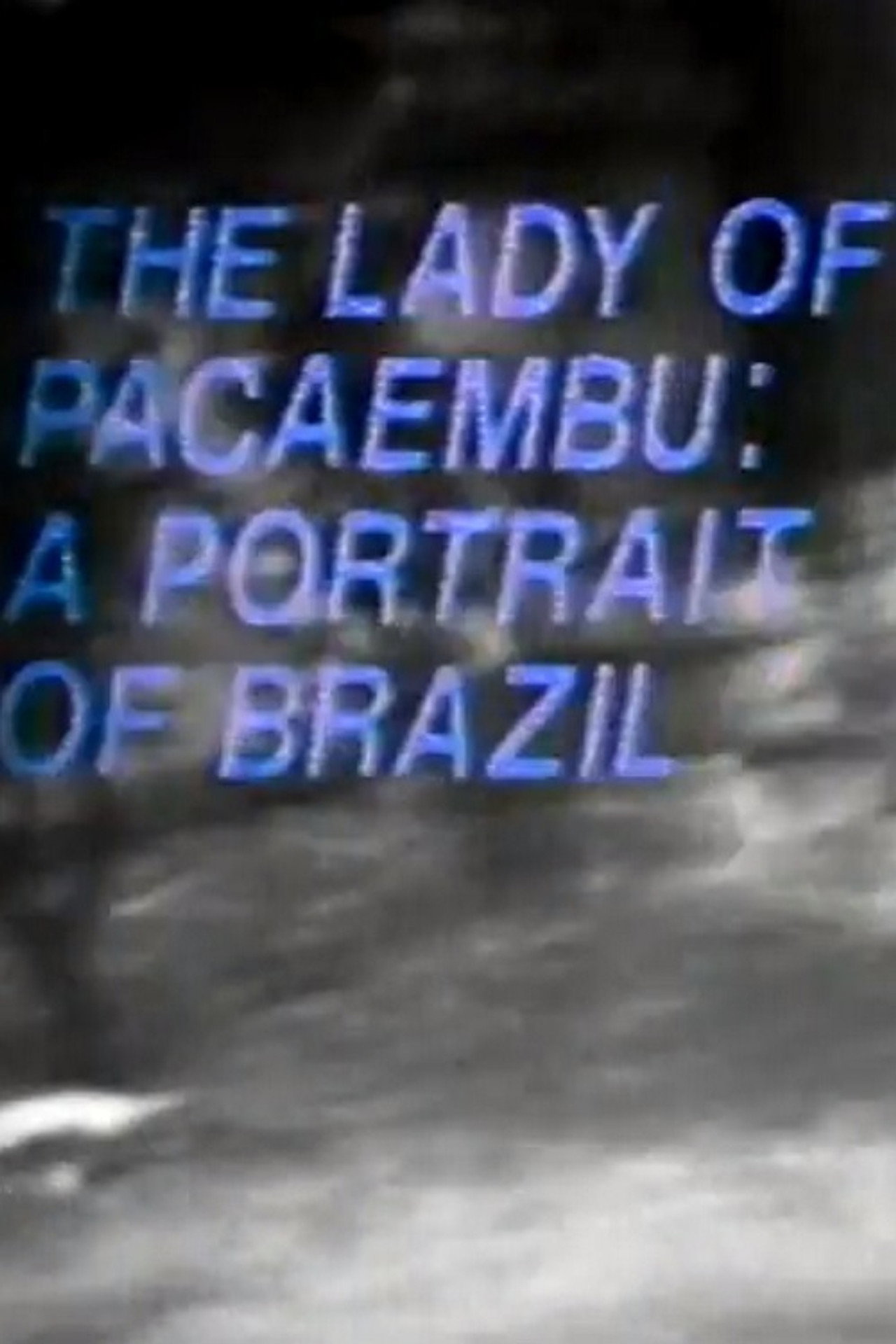 A Dama do Pacaembu filmaffisch