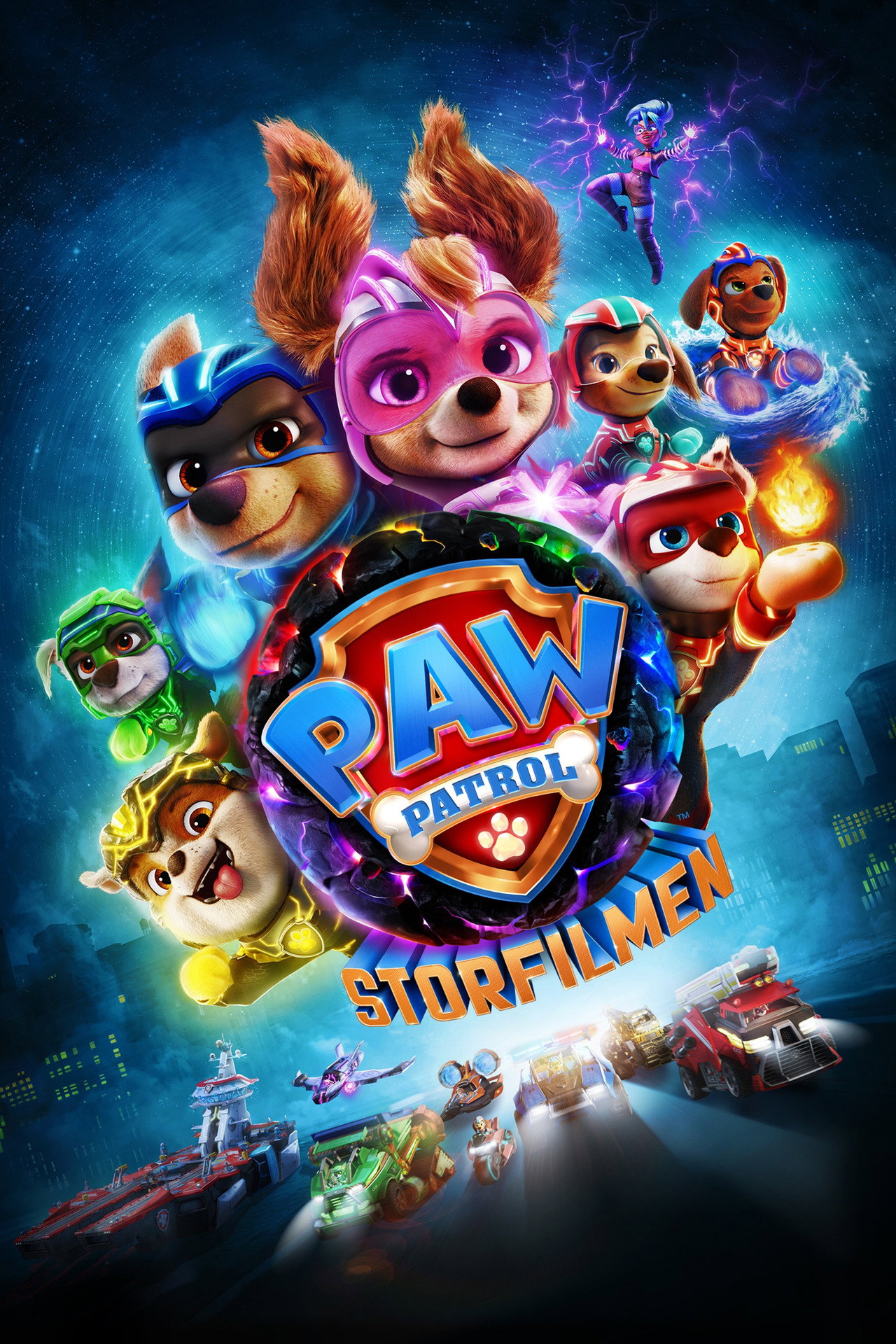 Paw Patrol - storfilmen filmaffisch