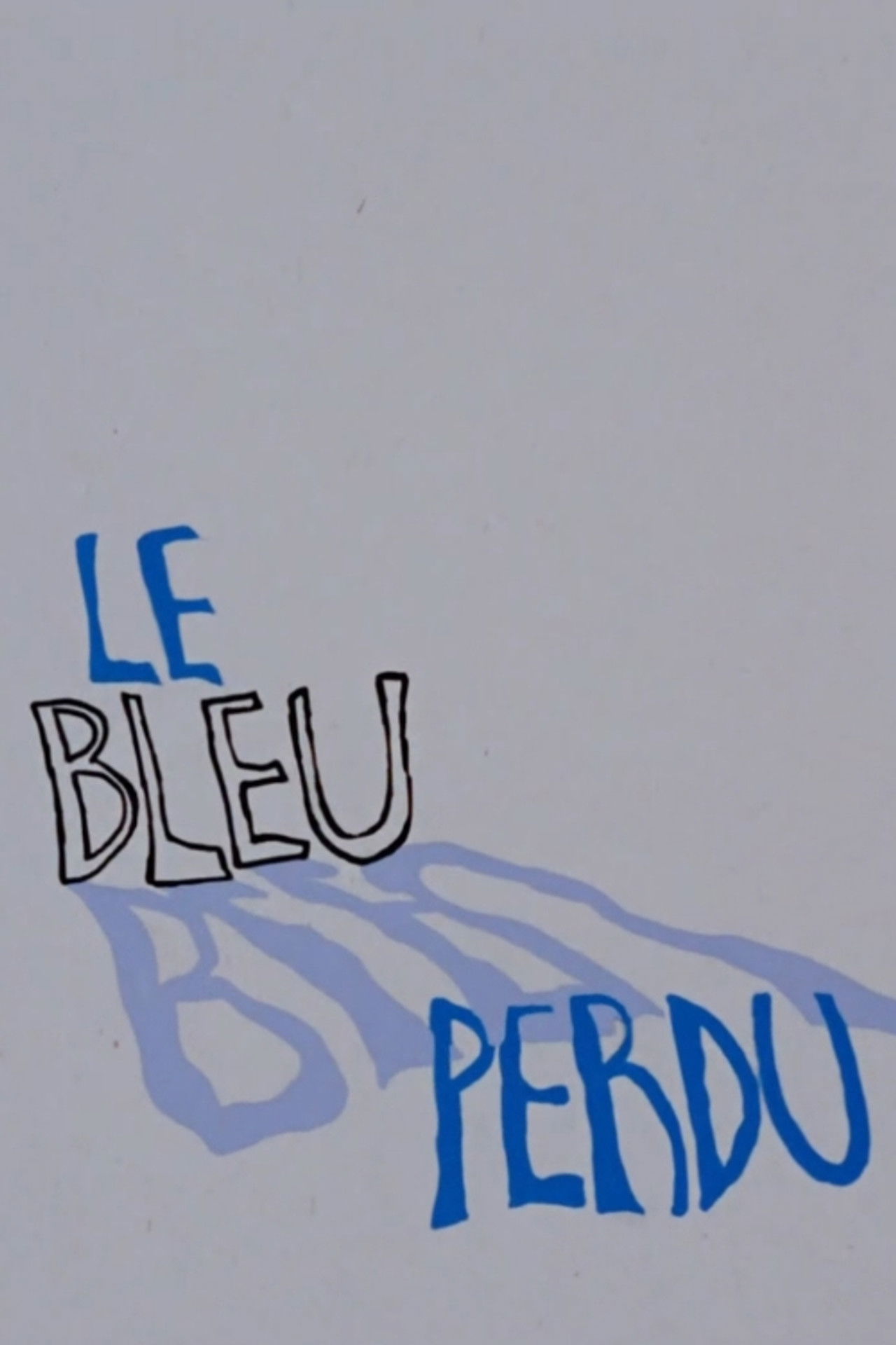 Le bleu perdu Backdrop