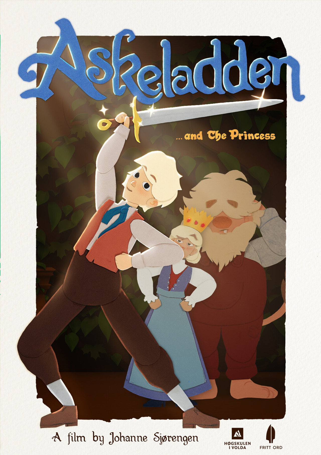 Askeladden and the Princess Backdrop