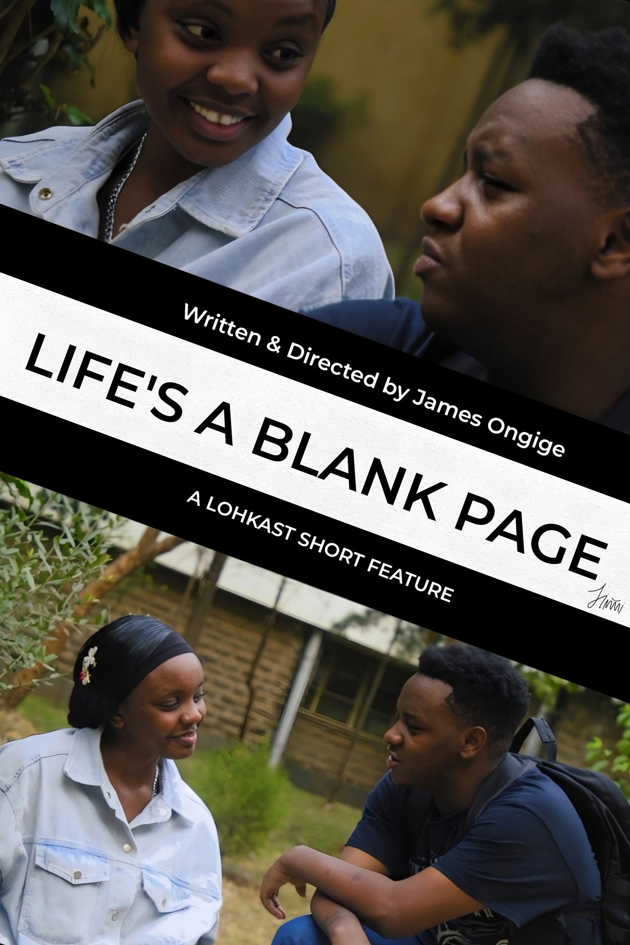 Life's A Blank Page poster