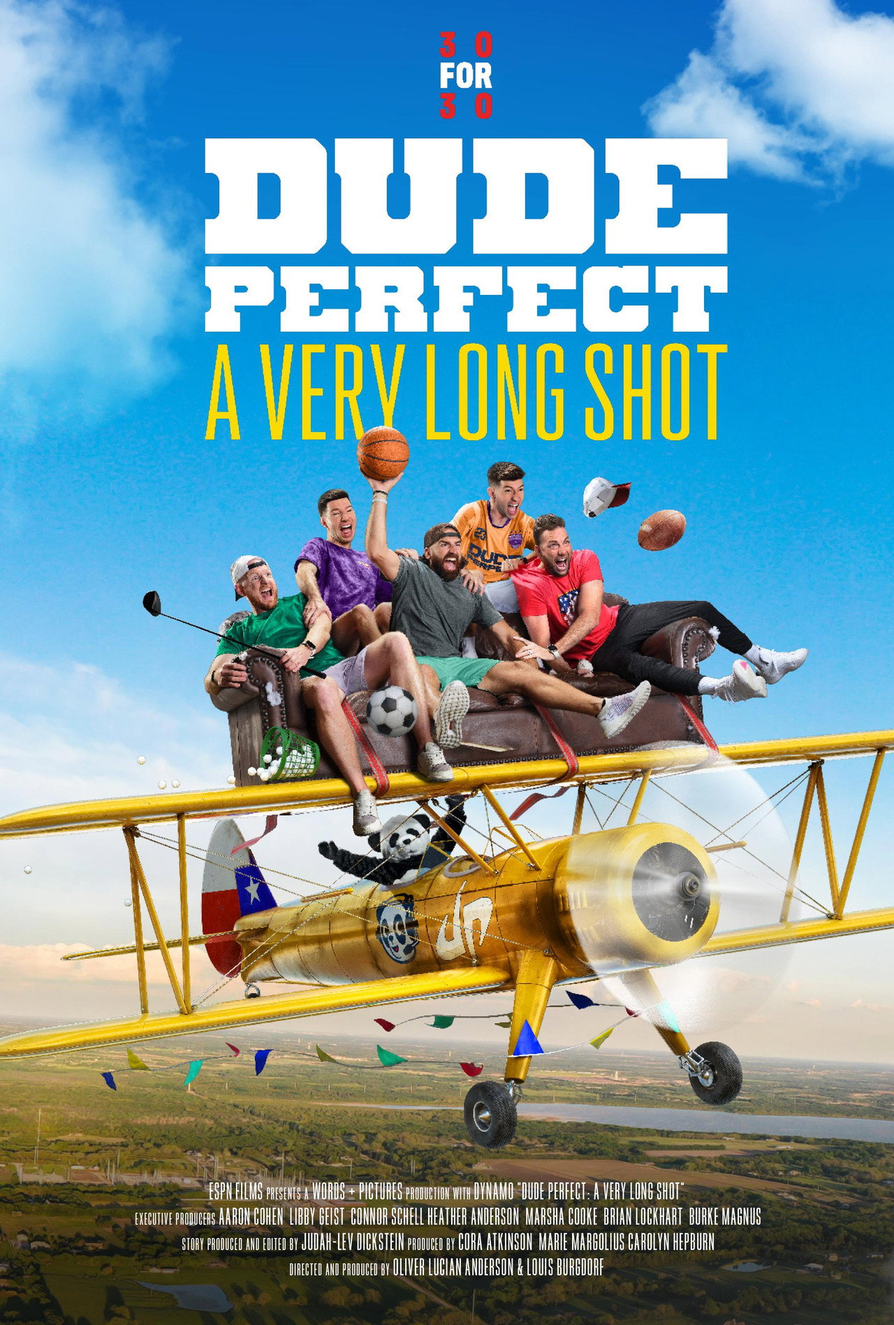 Dude Perfect: A Very Long Shot filmaffisch