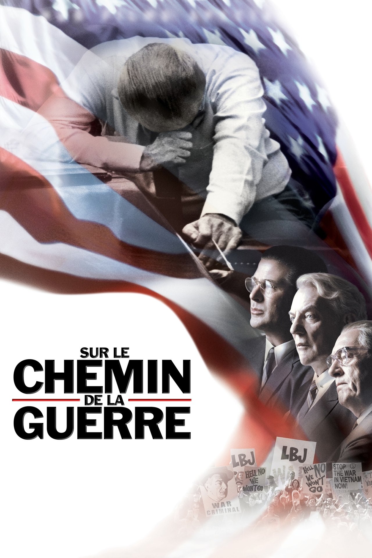 Sur le chemin de la guerre poster