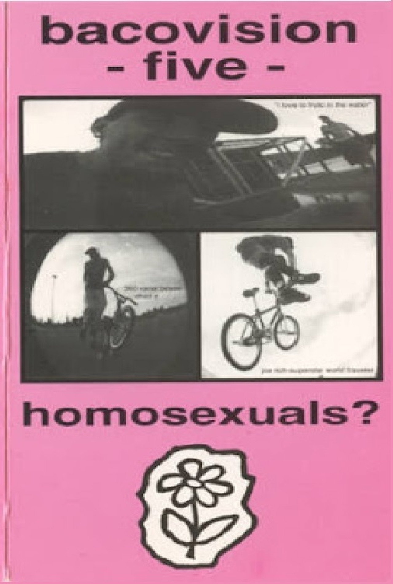 Bacovision Five: Homosexuals? filmaffisch