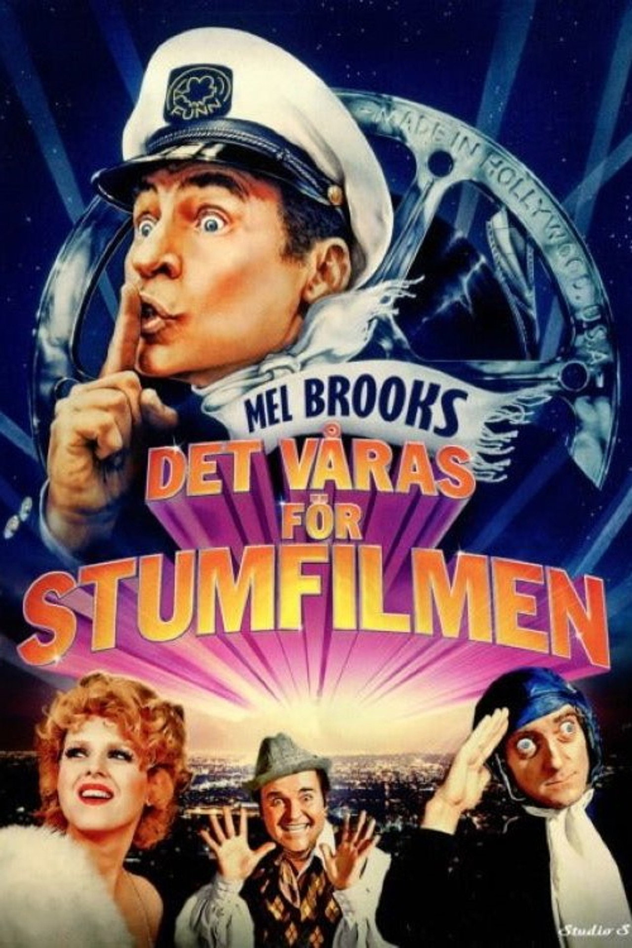 Det våras för stumfilmen filmaffisch