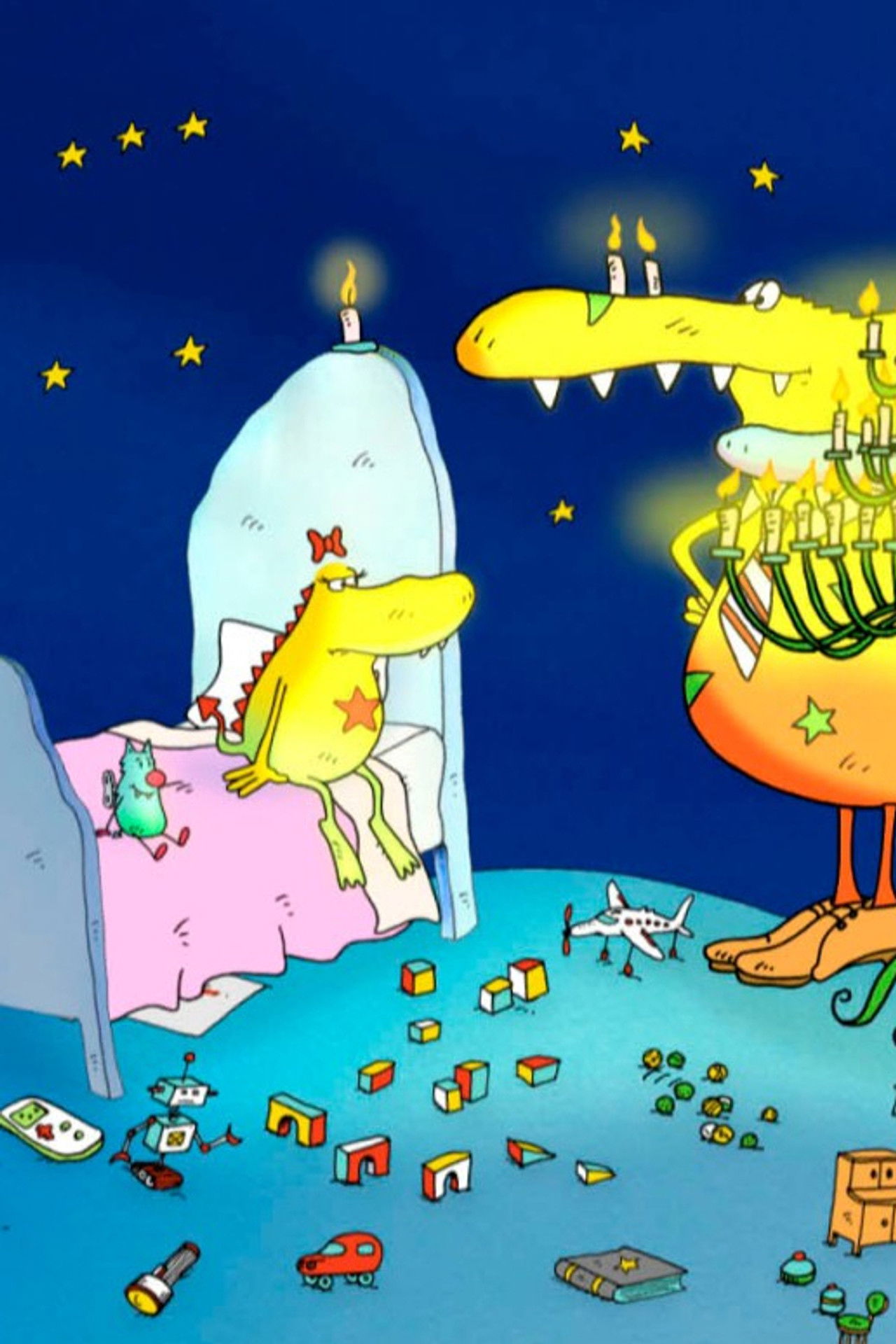 The Little Monsterette Backdrop