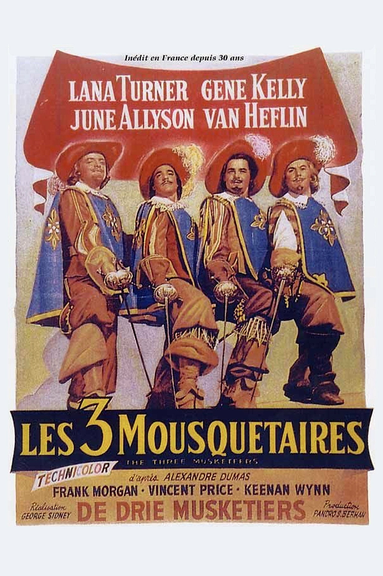 Les Trois Mousquetaires poster