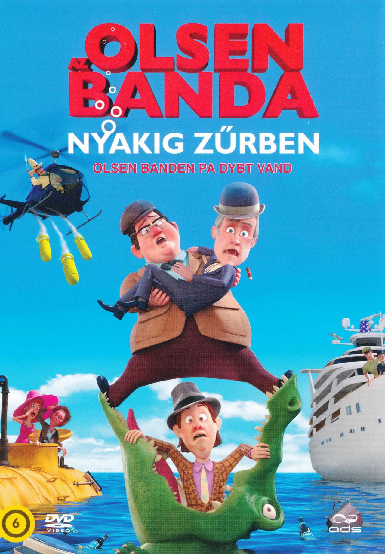 Az Olsen banda nyakig zűrben – plakát 4