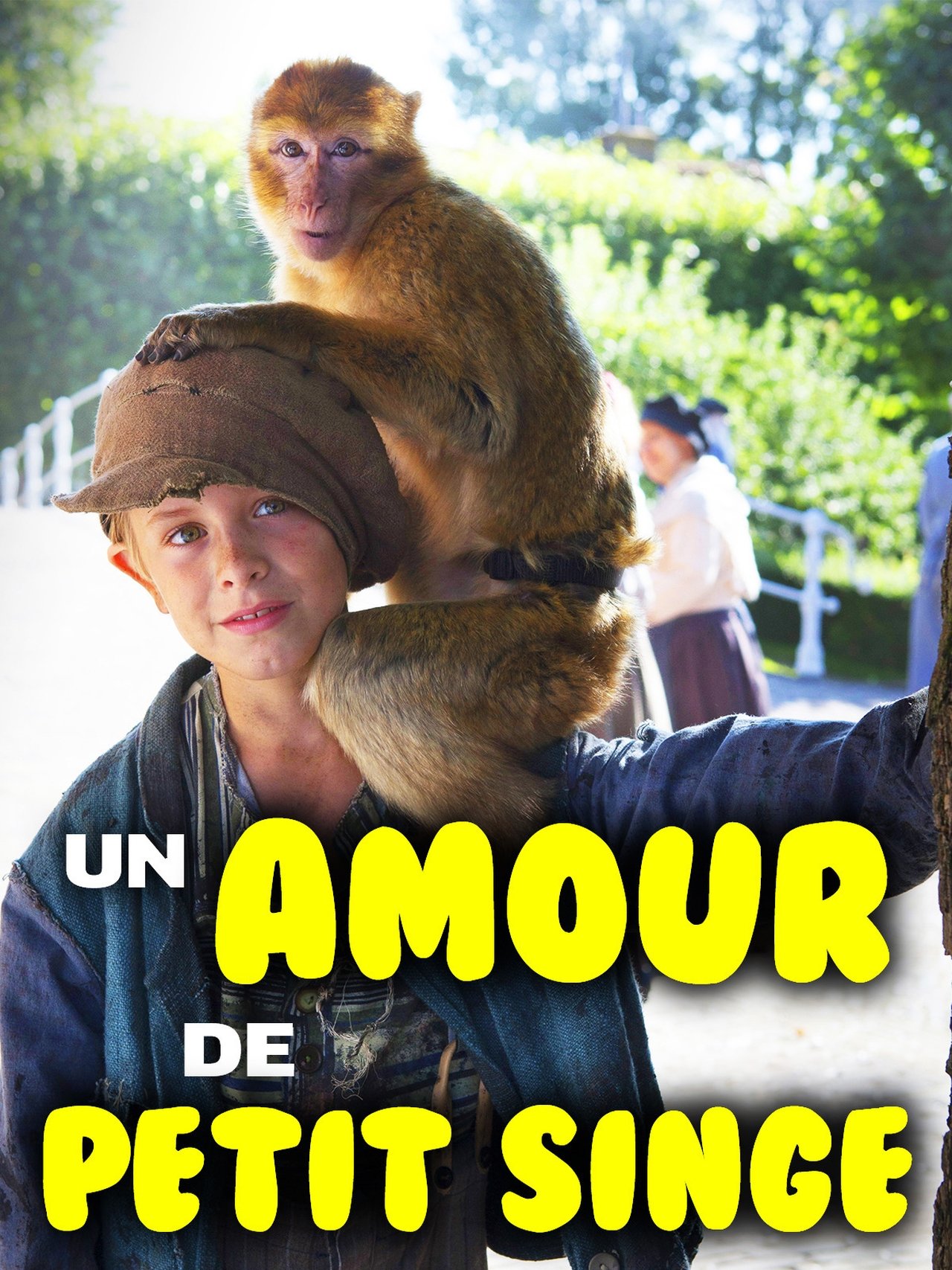 Un amour de petit singe poster