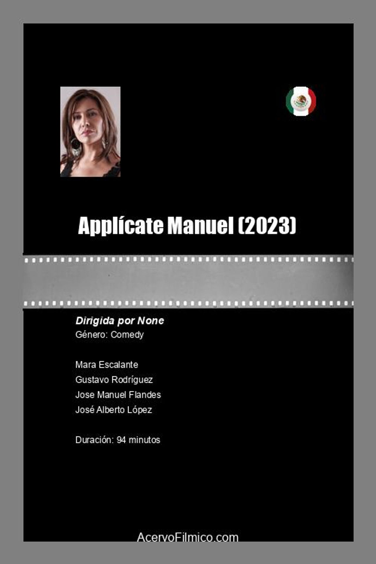 Aplícate Manuel Backdrop