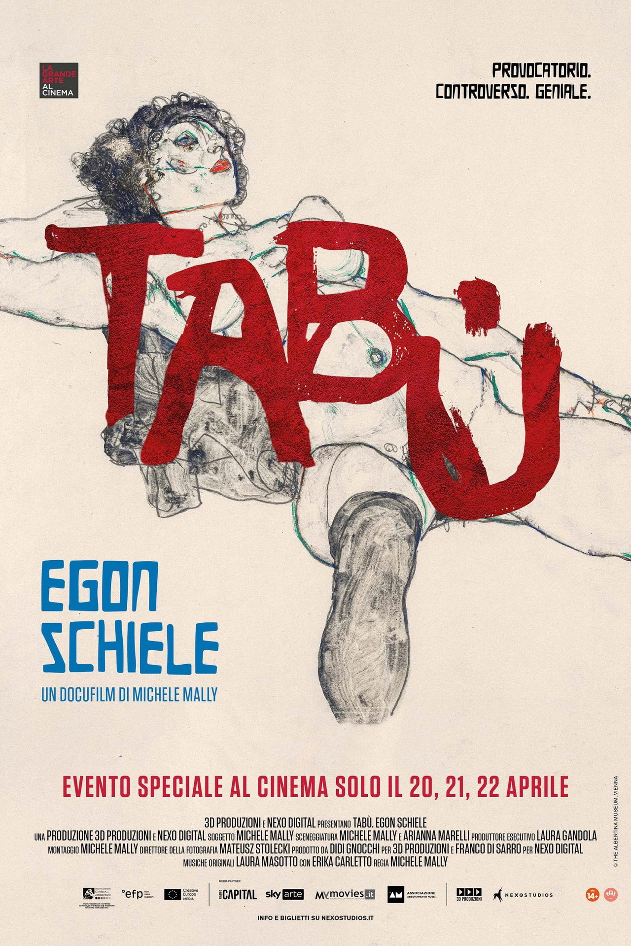 Tabù - Egon Schiele filmaffisch