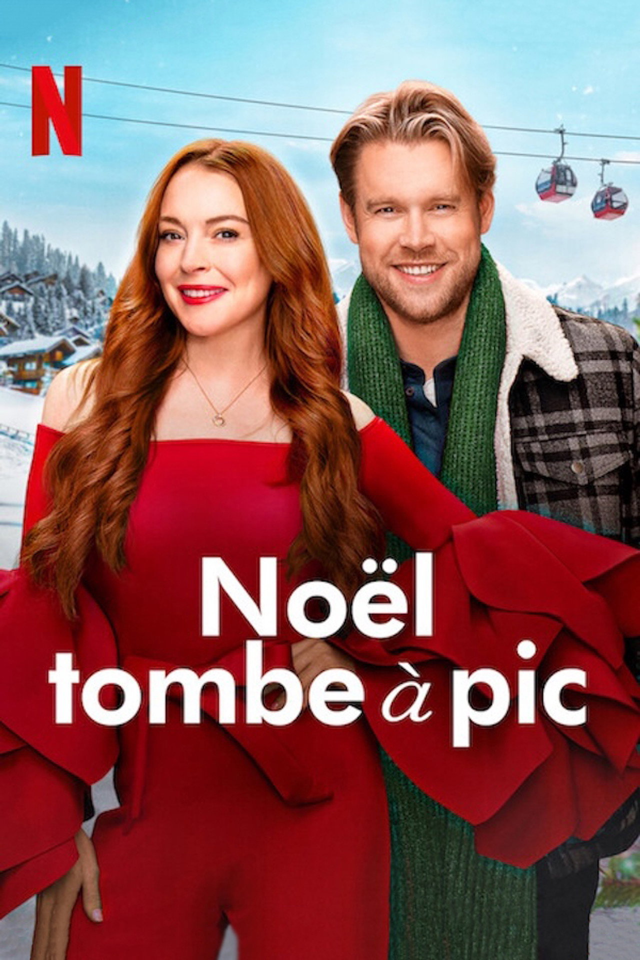Noël tombe à pic poster
