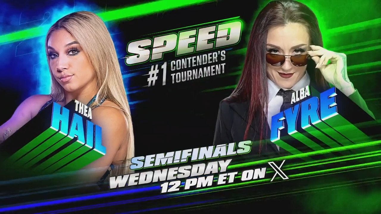 WWE Speed - Season 2 Episode 33 : July 2, 2025 - Thea Hail vs Alba Fyre