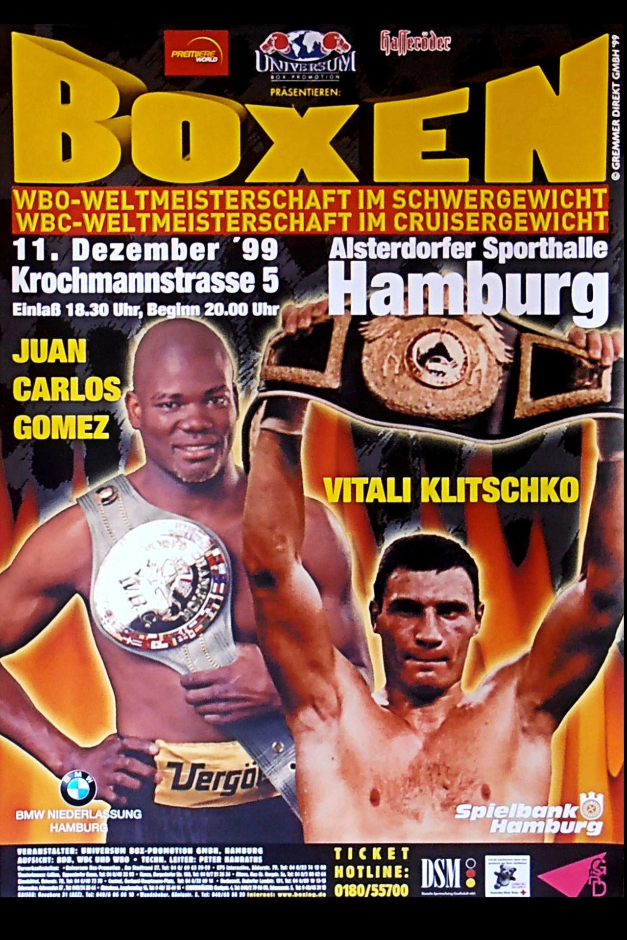 Vitali Klitschko vs. Juan Carlos Gomez filmaffisch