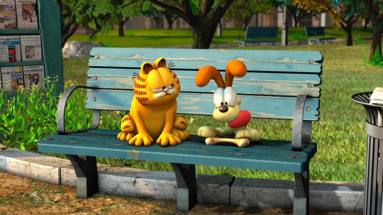 Garfield Gets Real Backdrop Image