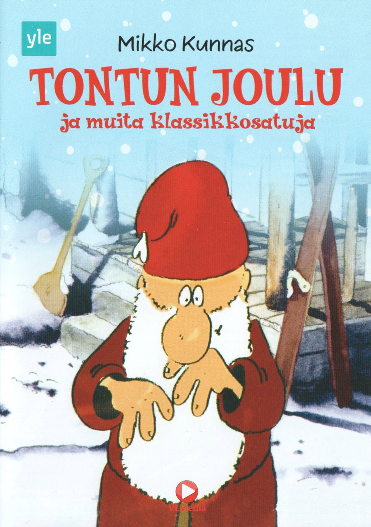 Tontun joulu Backdrop