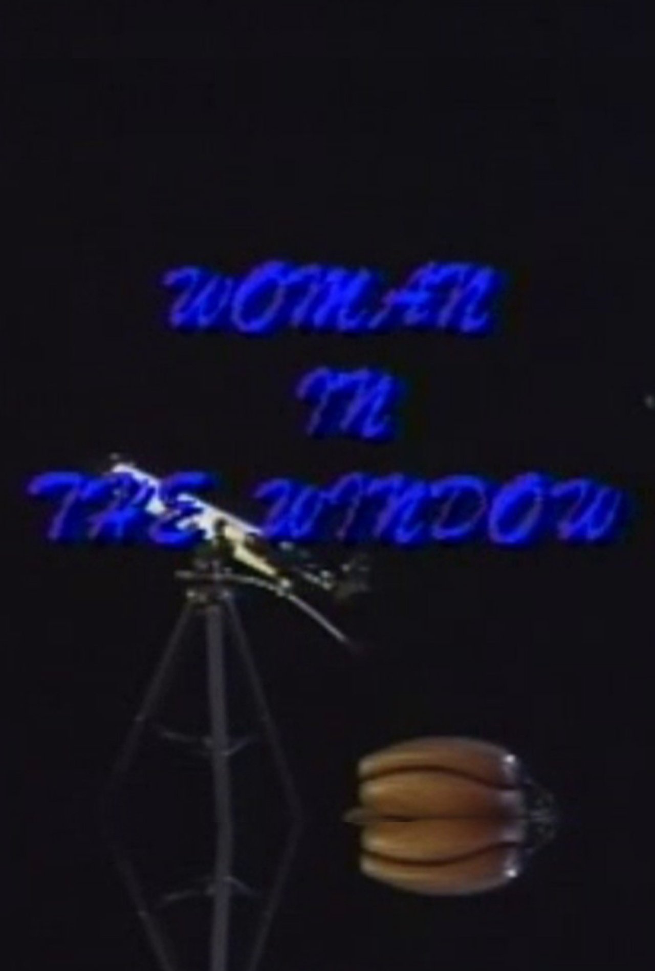 Woman in the Window Backdrop