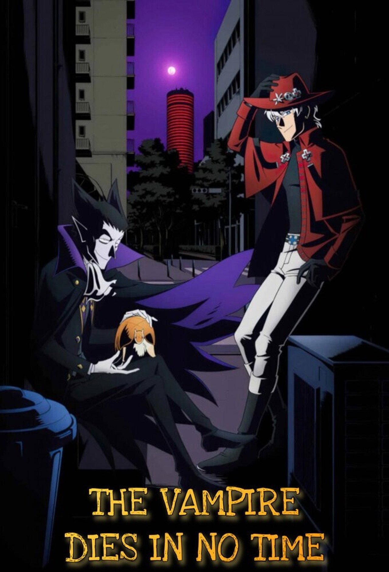 The Vampire Dies in No Time poster