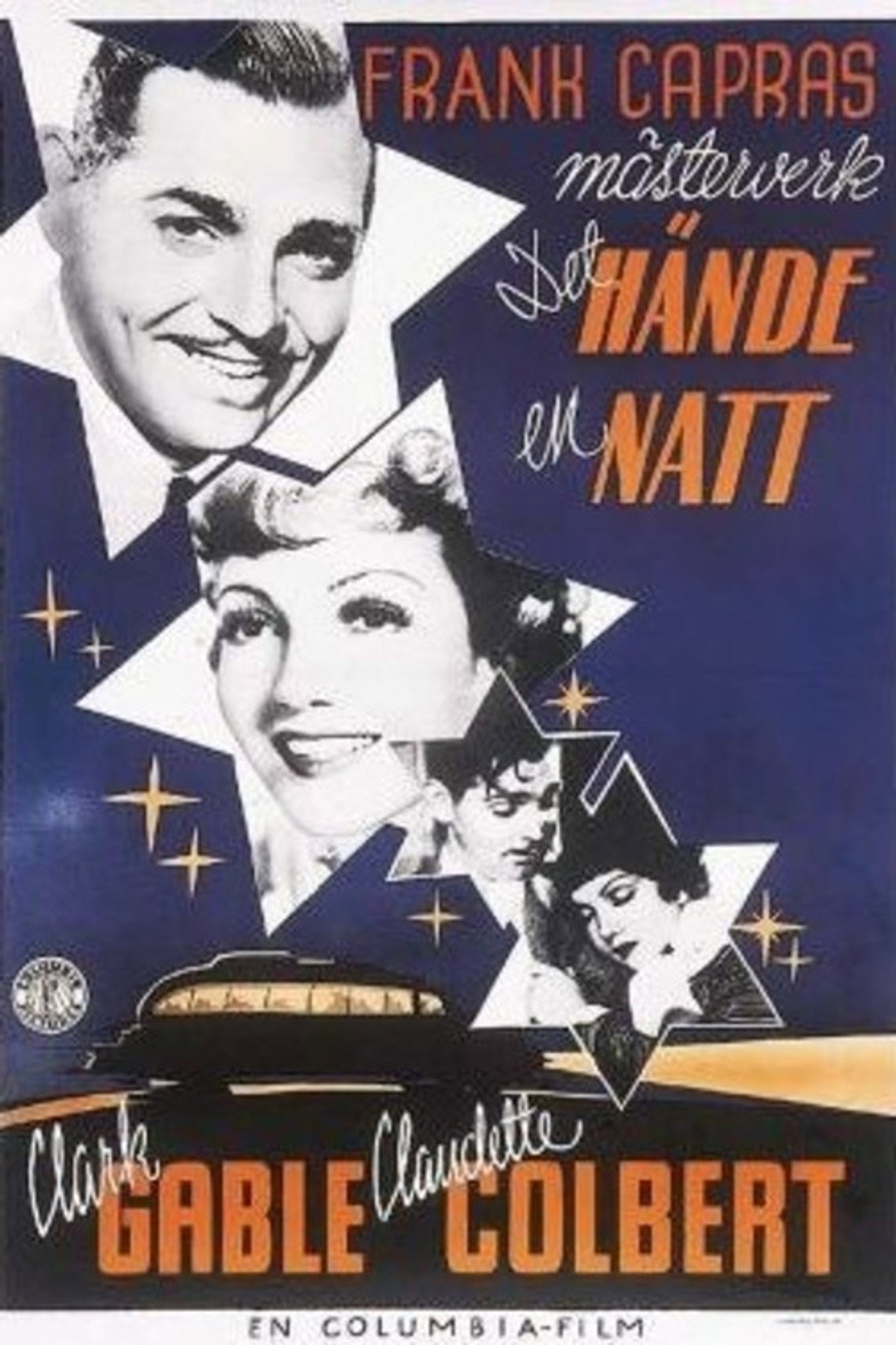 Det hände en natt filmaffisch
