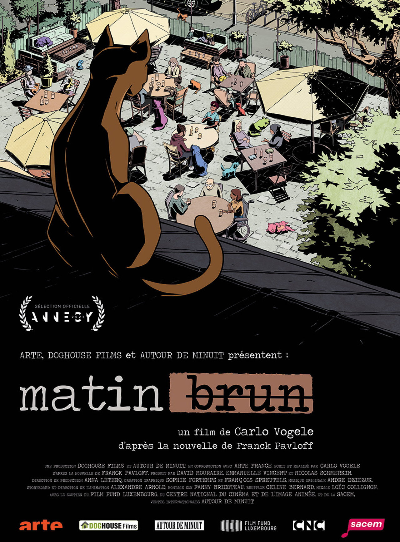 Matin brun filmaffisch