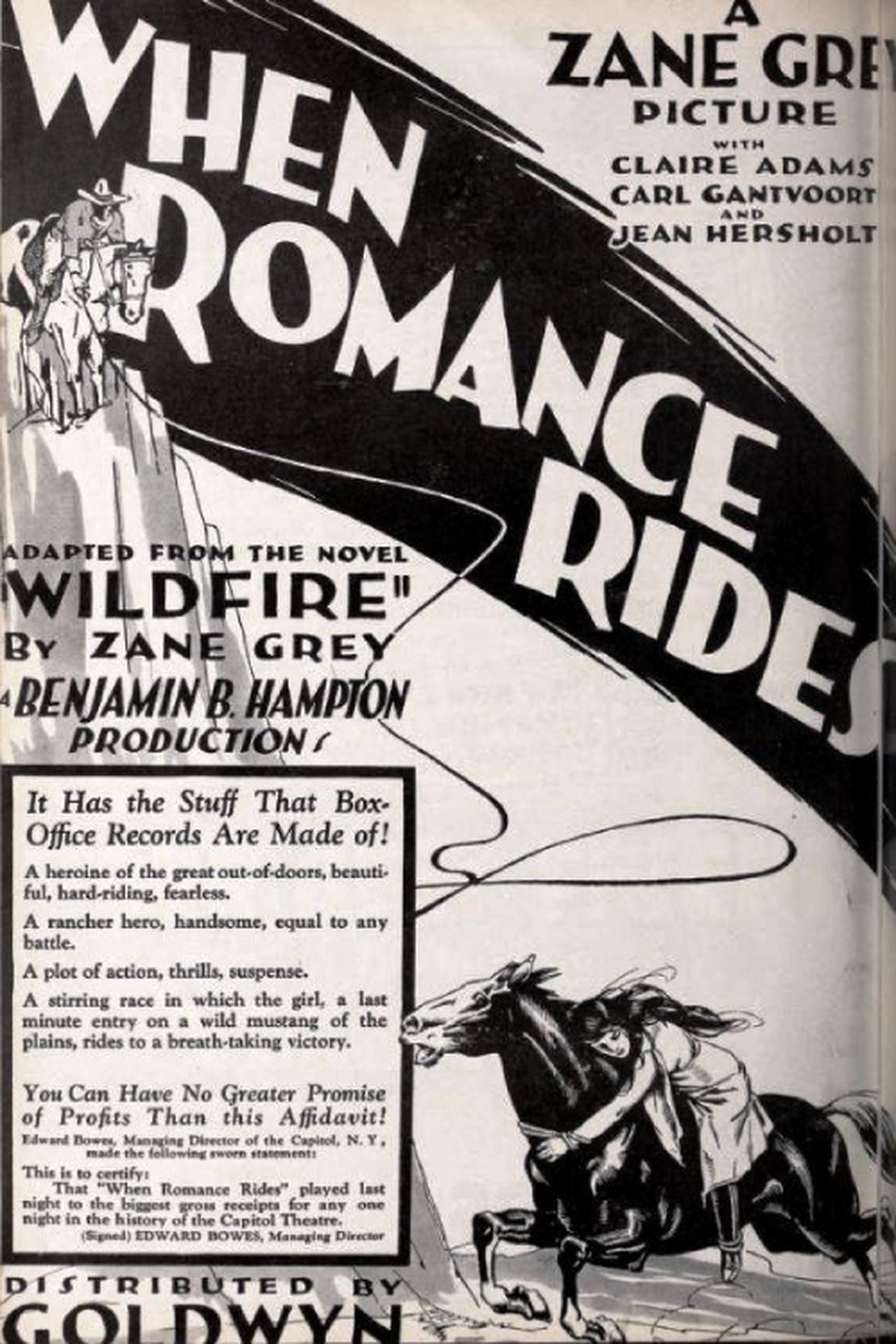 When Romance Rides When Romance Rides