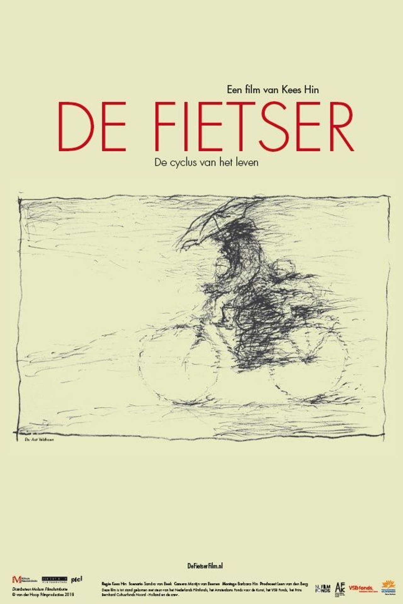 De fietser filmaffisch