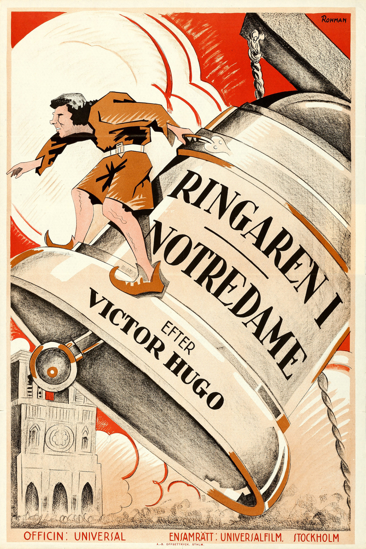 Ringaren i Notre Dame filmaffisch