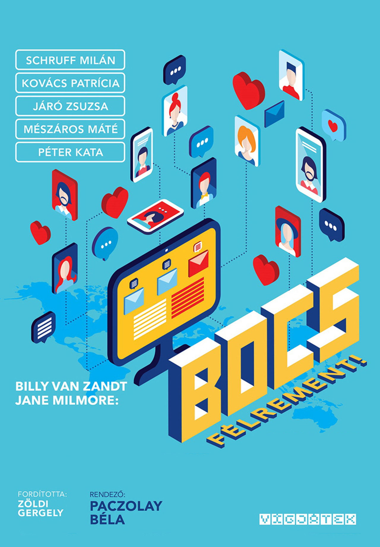Bocs, Félrement! – plakát 1