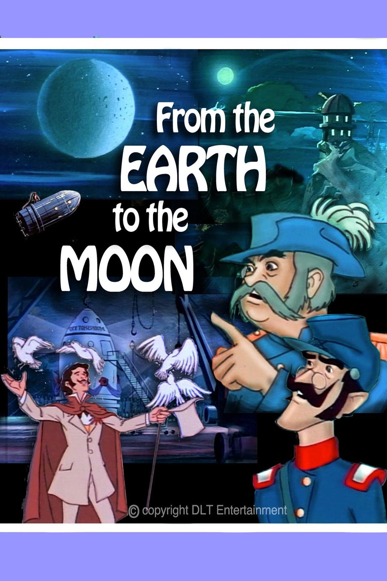 From the Earth to the Moon Backdrop