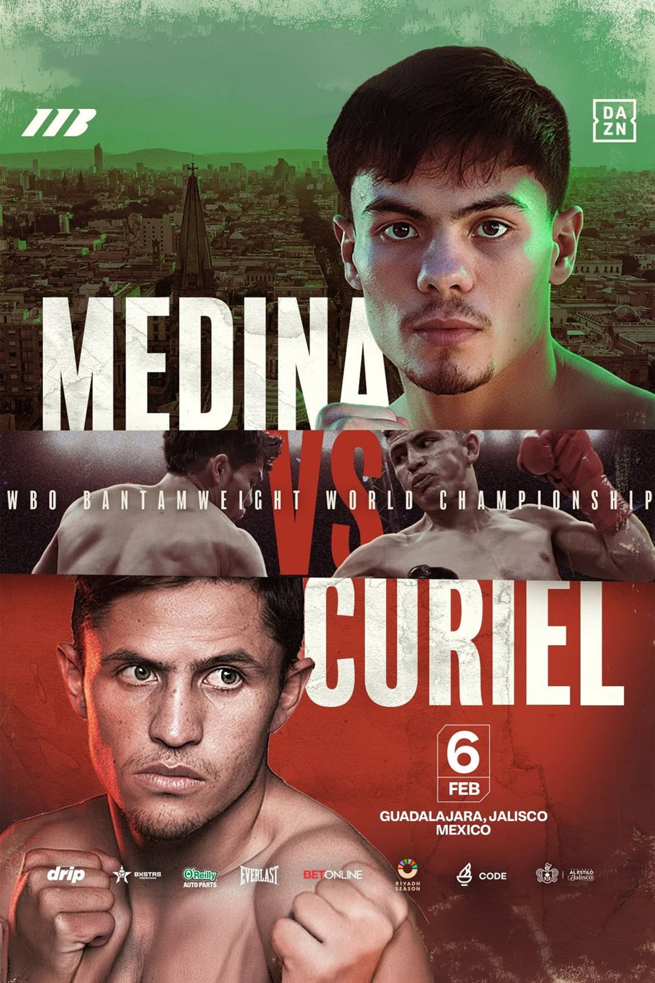 Christian Medina vs. Adrian Curiel filmaffisch