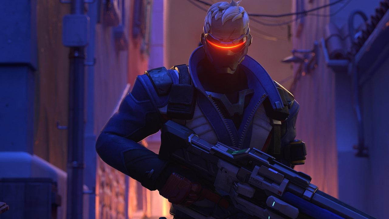 Scen från Overwatch Animated Short: Hero