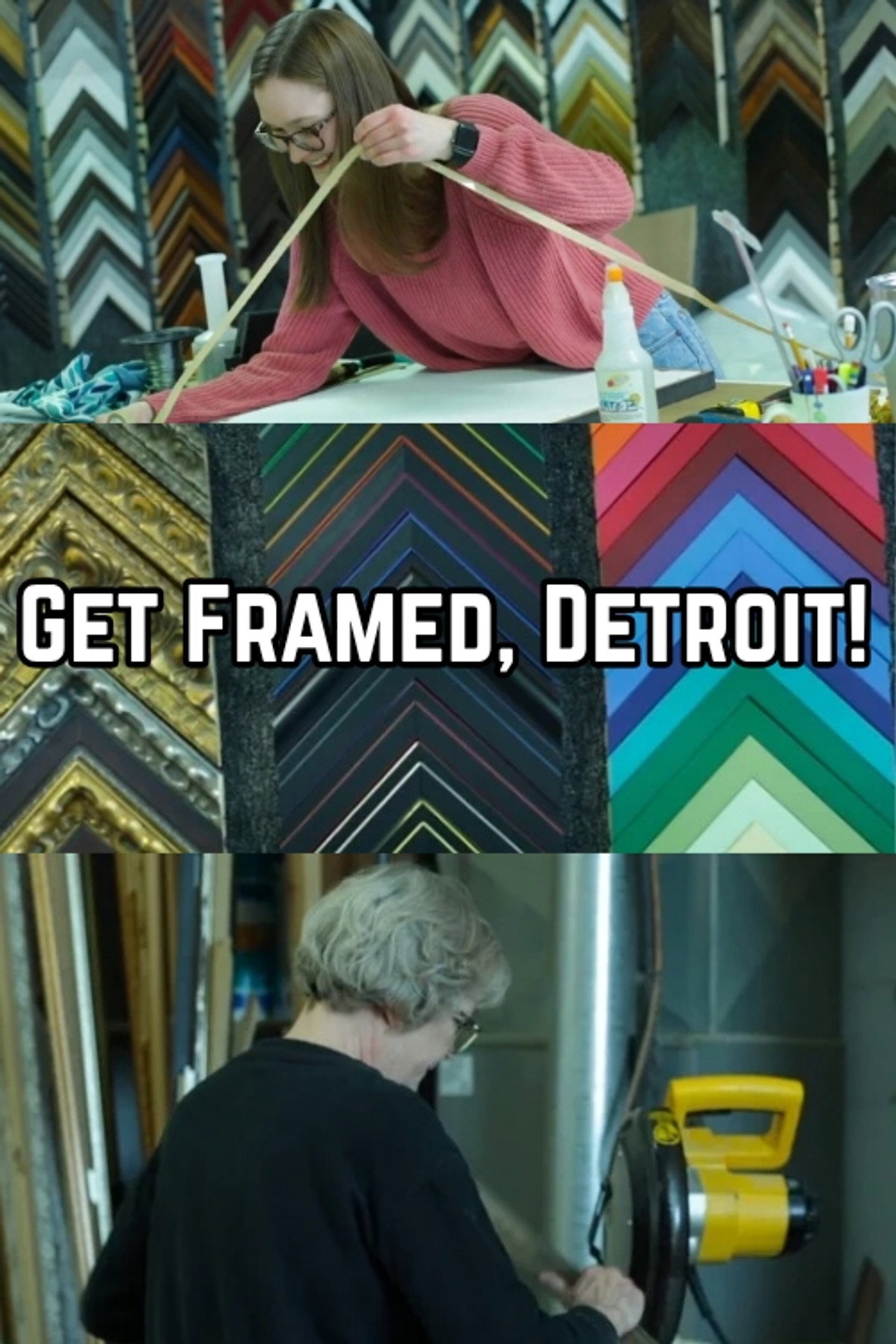 Get Framed, Detroit! filmaffisch