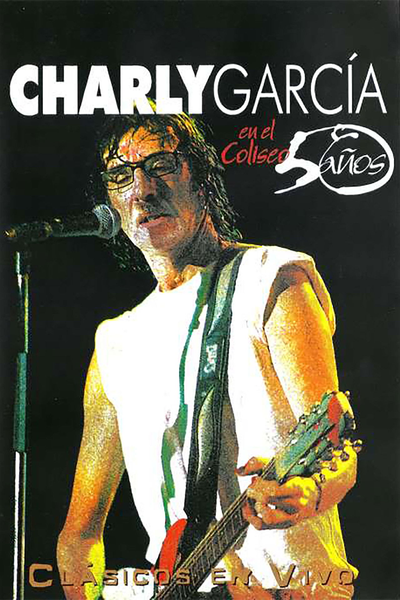 Charly Garcia en el Coliseo 50 Años Backdrop