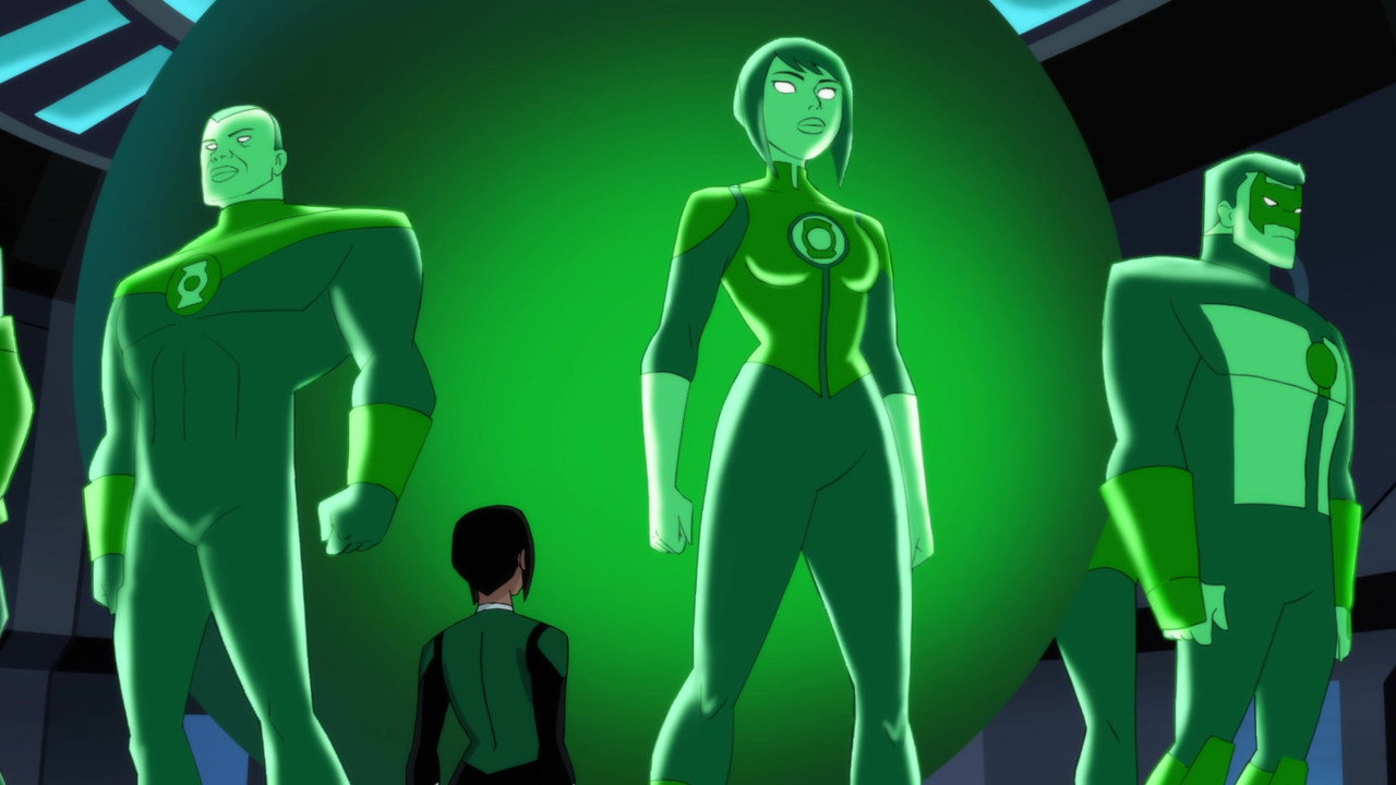 Justice League vs. the Fatal Five background 48
