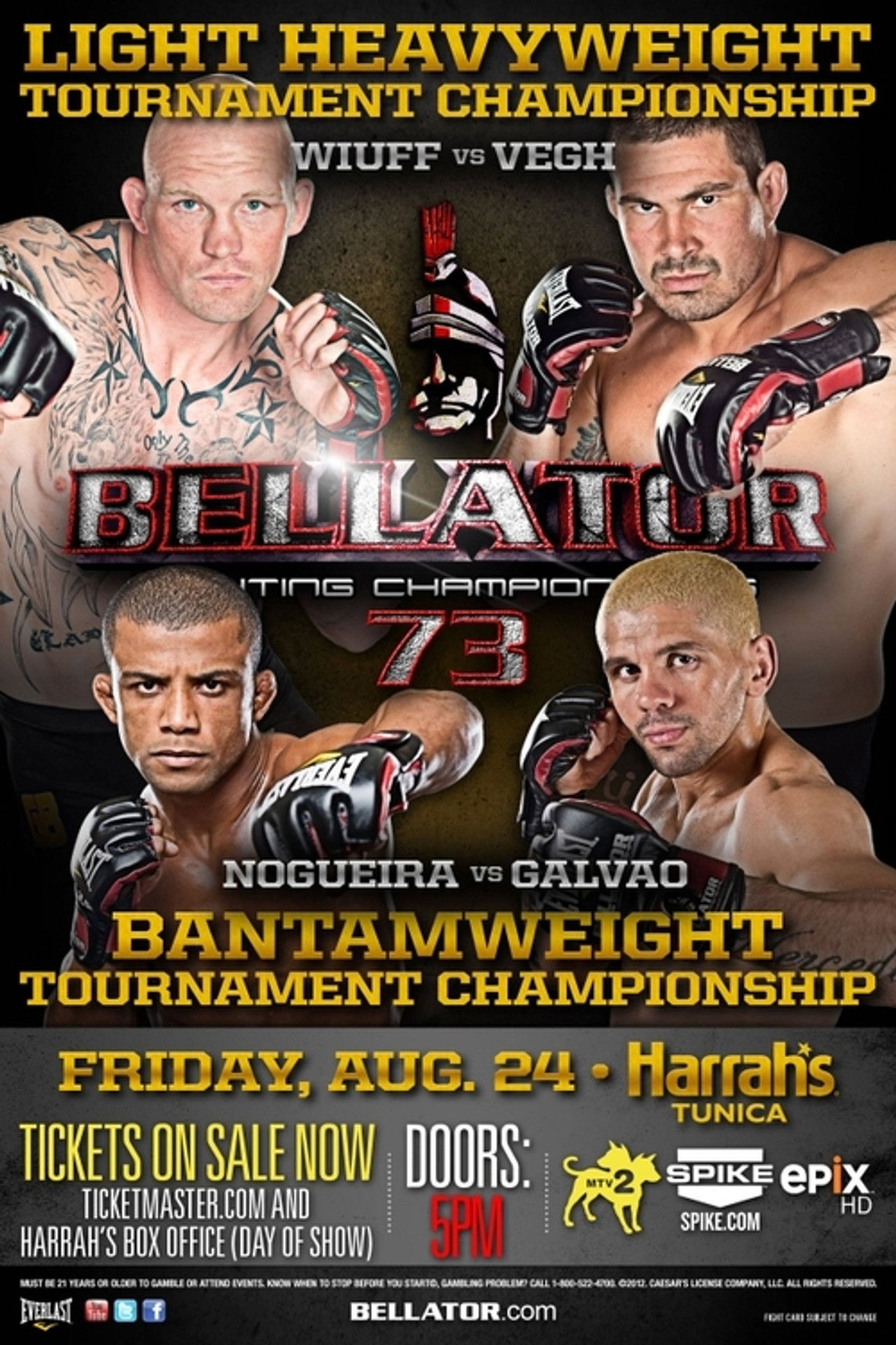 Bellator 73 Backdrop