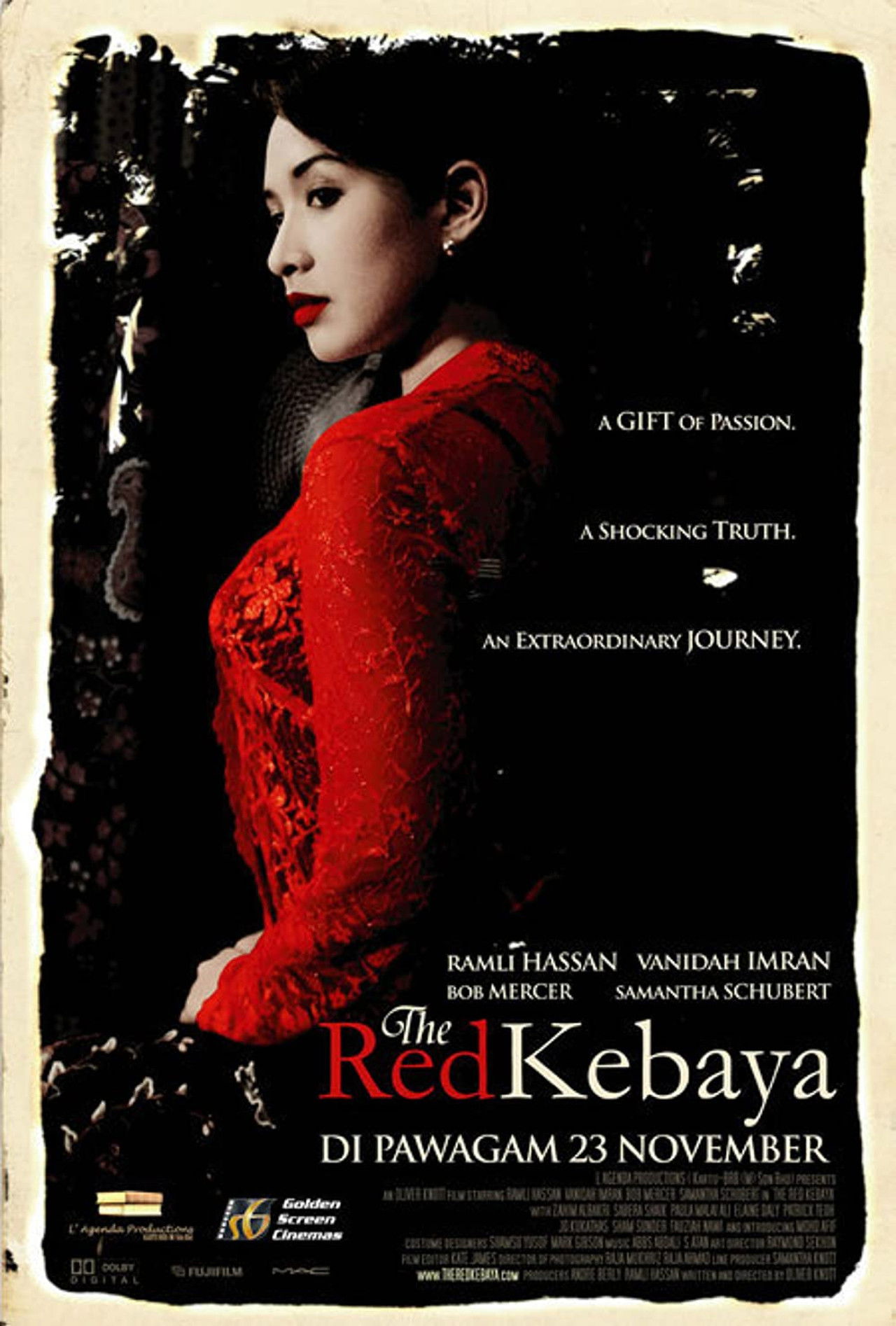 The Red Kebaya Backdrop