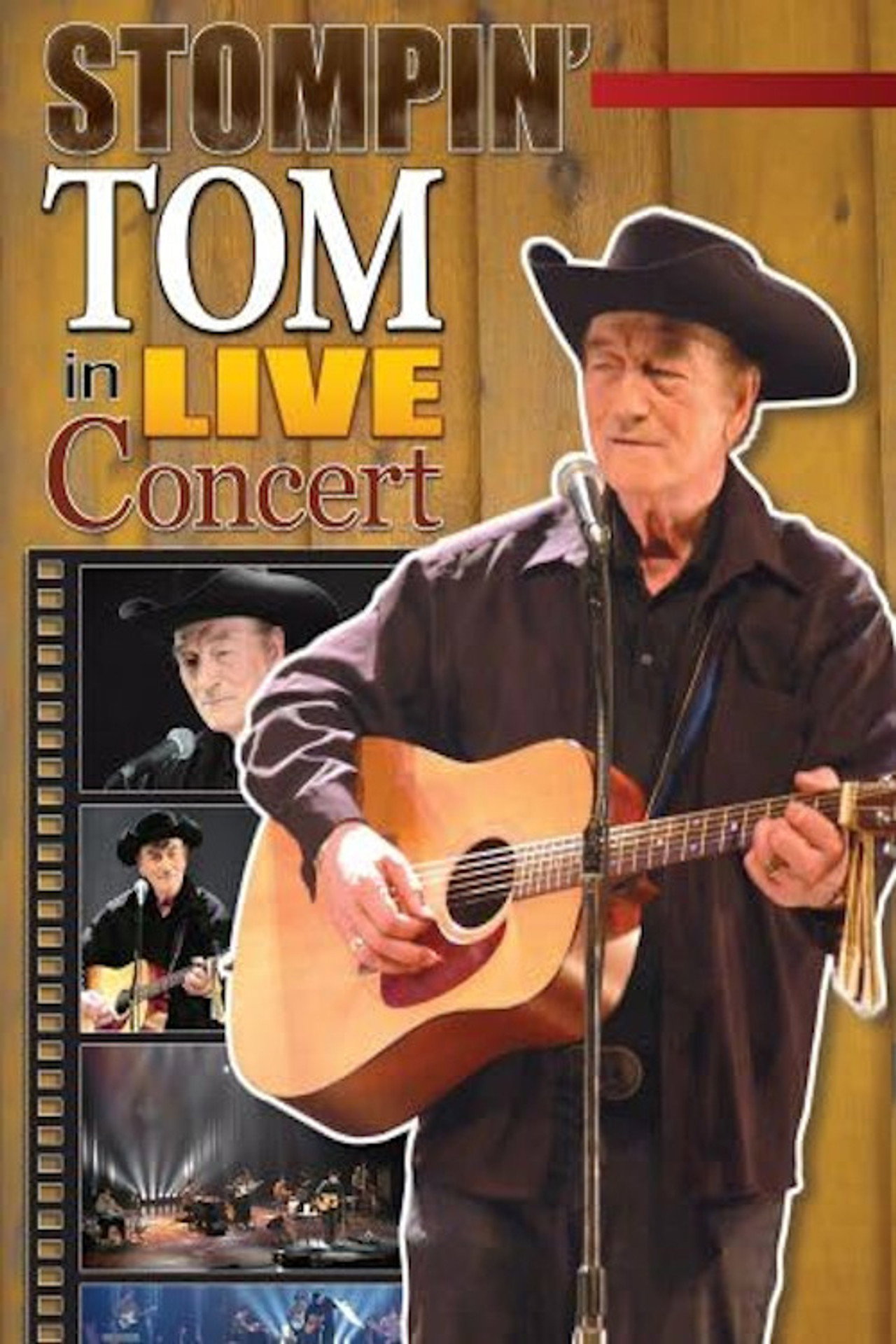Stompin' Tom in Live Concert Backdrop