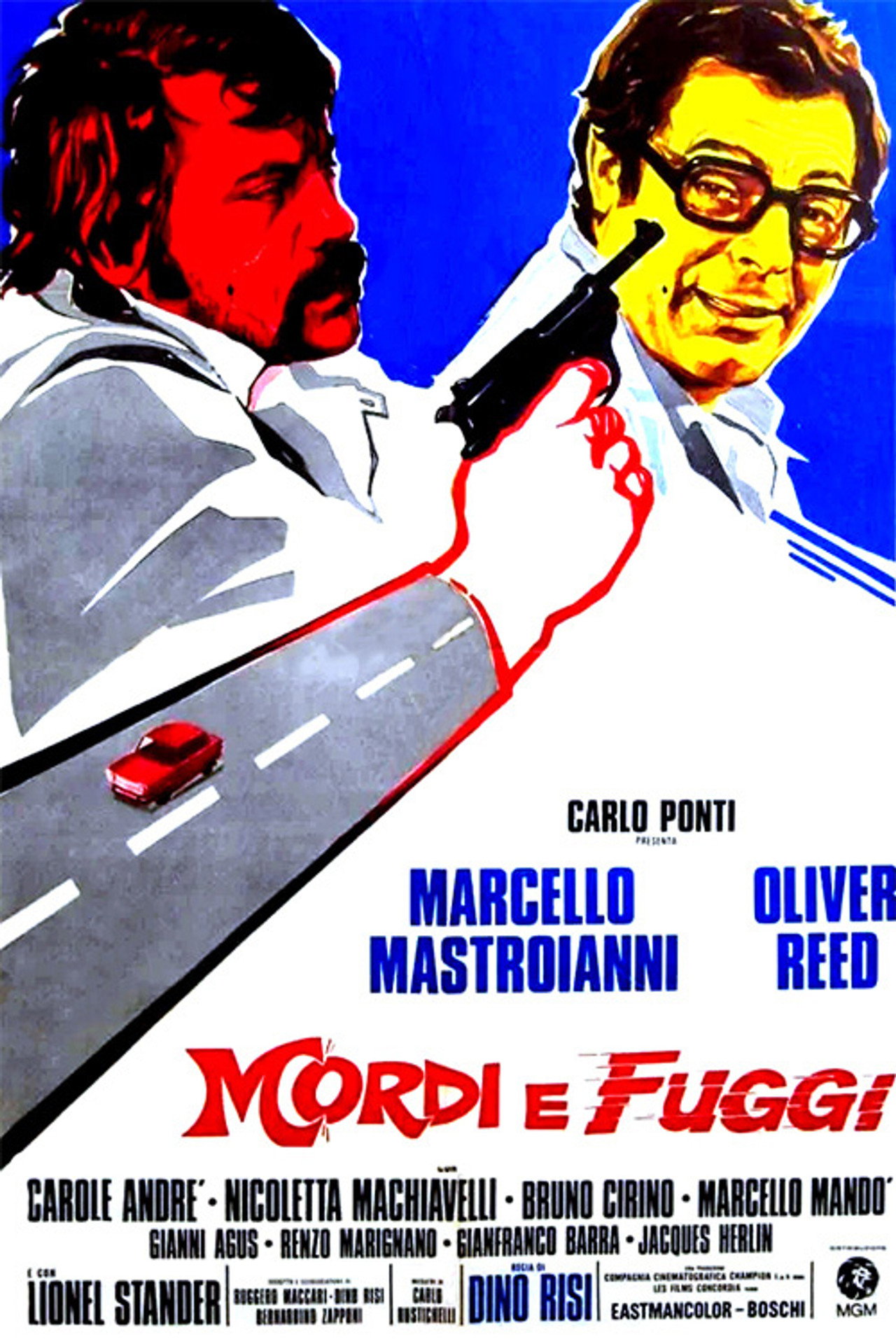 Mordi e fuggi filmaffisch